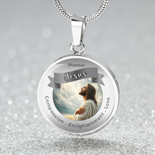 Jesus - Charm Necklace For Compassion, Enlightenment & Love ShineOn Fulfillment