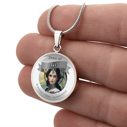 Joan of Arc - Charm Necklace ShineOn Fulfillment