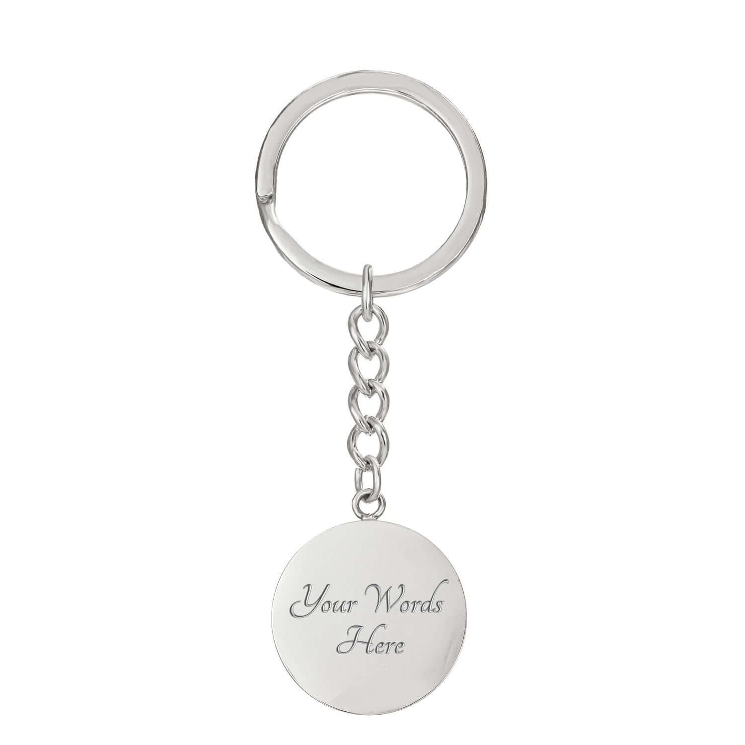 Justice Power Vibes - Affirmation Keychain ShineOn Fulfillment