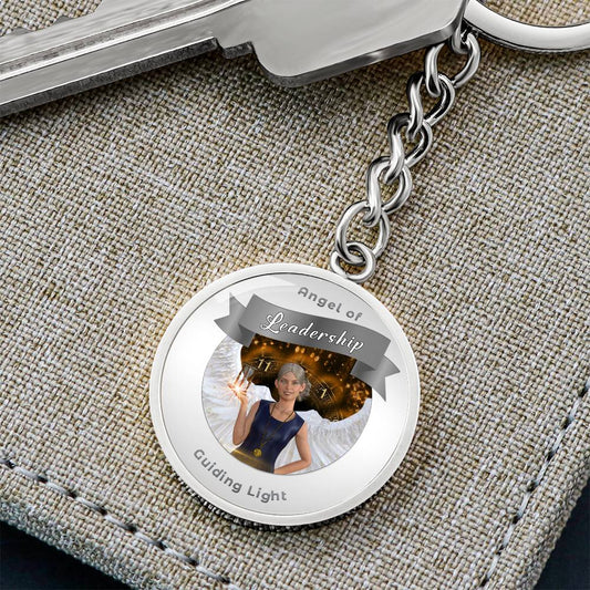Leadership - Guardian Angel Charm Keychain ShineOn Fulfillment