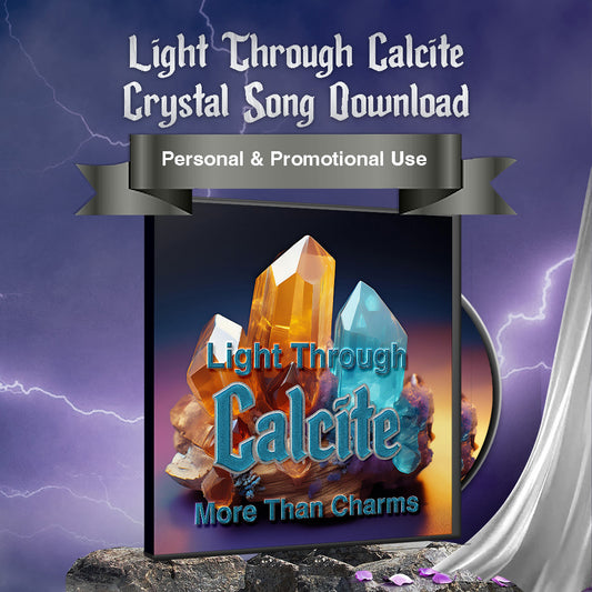 Light Through Calcite Crystal Song More Than Charms Digital