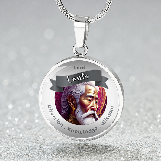 Lord Lanto Charm Necklace For Direction, Knowledge & Wisdom ShineOn Fulfillment