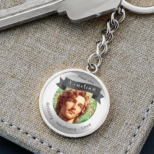 Paul the Venetian - Charm Keychain For Artistry, Harmony & Love ShineOn Fulfillment