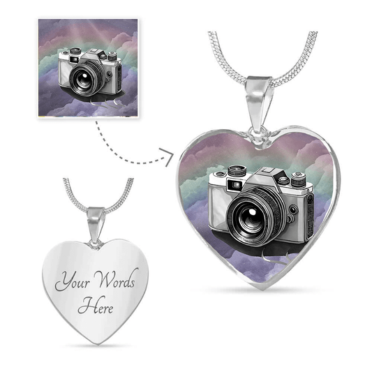 Personalized Heart Pendant - Upload Your Own ImageMore Than Charms