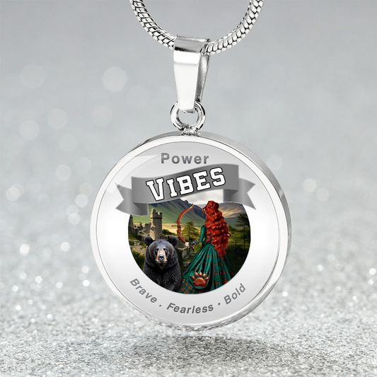 Power Vibes Charm Necklace — Brave Archer ShineOn Fulfillment