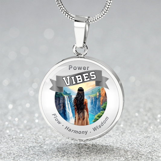 Power Vibes Charm Necklace - Earth Whisperer ShineOn Fulfillment