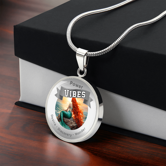 Power Vibes Charm Necklace - Ocean Dreamer ShineOn Fulfillment