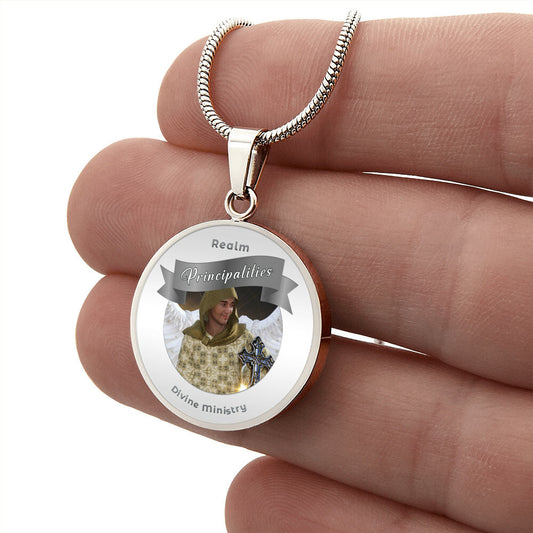 Principalities - Angelic Realm Charm Necklace For Divine Ministry ShineOn Fulfillment