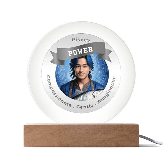 Radiant LED Light - Divine Masculine Pisces ShineOn Fulfillment