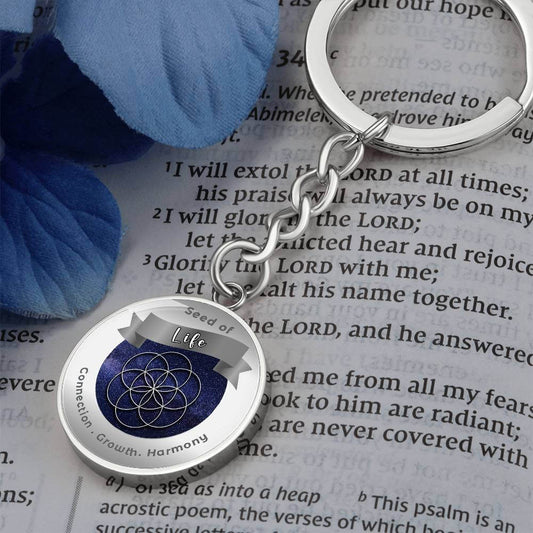 Seed of Life - Charm Keychain ShineOn Fulfillment