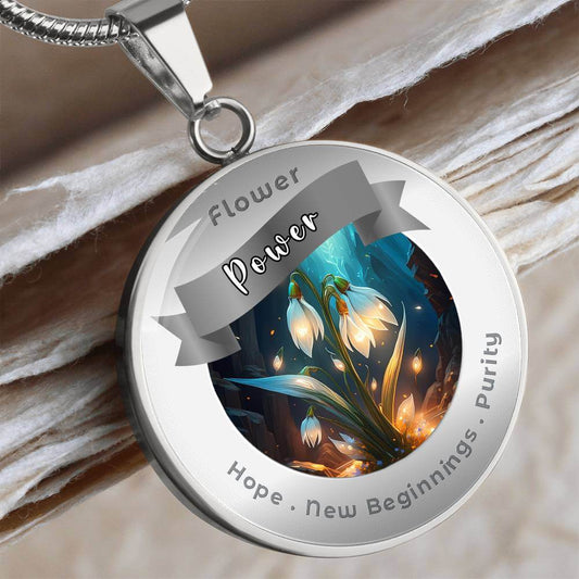 Snowdrop - Charm  Necklace|more-than-charms-888.myshopify.com