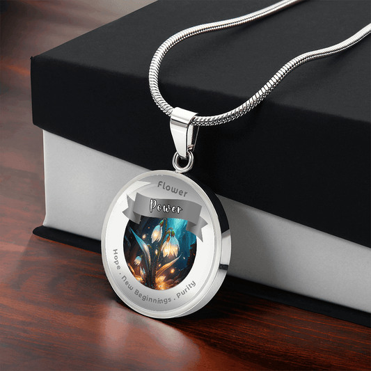 Snowdrop - Charm  Necklace|more-than-charms-888.myshopify.com