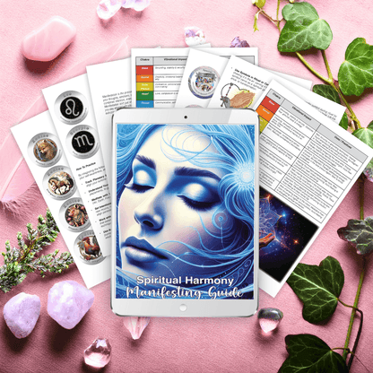 Spiritual Harmony Manifesting Guide ( Amazon eBook, Paperback & Hardcopy) - What if your thoughts, emotions, and actions flowed in perfect harmony with the Universe? What if manifestation wasn’t something you chased, but something you lived?Welcome to the