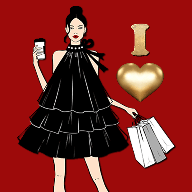 More Than Charms I Love Shopping: iMessage Sticker Pack