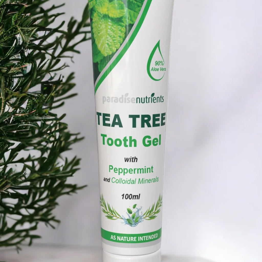 Tea Tree Tooth Gel - Paradise Nutrients - More Than Charms Paradise Nutrients