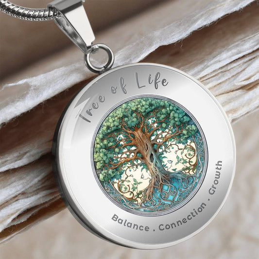 Tree of Life – Wisdom Balance Divine Connection - Charm Necklace ShineOn Fulfillment