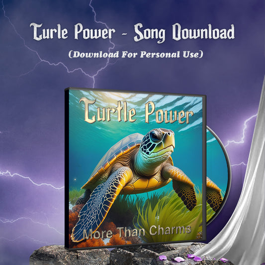 Turtle Power Song - “Turtle Power” is a soothing, spirit-rooted song that honors the ancient wisdom, patience, and steady strength of the Turtle. With gentle rhythms and nurturing lyrics, it invites you to slow down, trust your path, and carry your inner