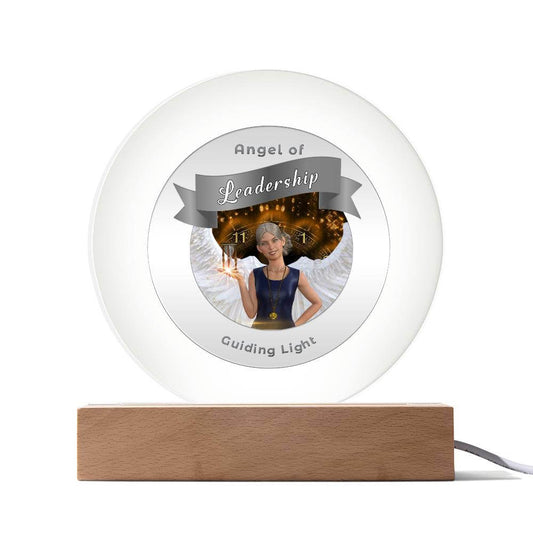 Radiant LED Light -Guardian Angel - Leadership - This Radiant LED Night Light is more than just a decorative accent — it’s a glowing reflection of your journey, dreams, and intentions. Thoughtfully designed to inspire, it features powerful affirmations, s