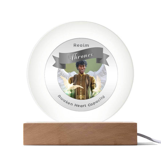 Radiant LED Light - Thrones - This Radiant LED Night Light is more than just a decorative accent — it’s a glowing reflection of your journey, dreams, and intentions. Thoughtfully designed to inspire, it features powerful affirmations, sacred symbols, or m