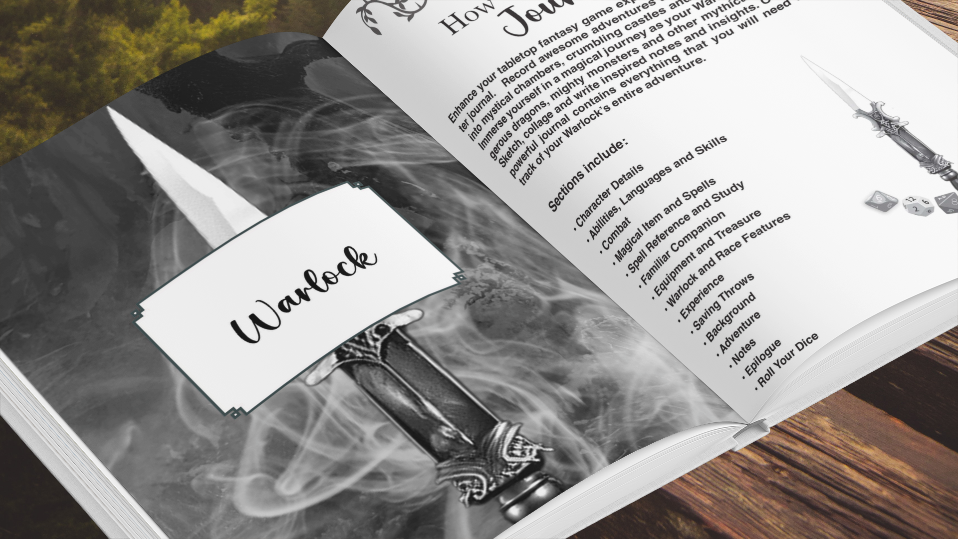 Warlock RPG Character Journal - Amazon Amazon