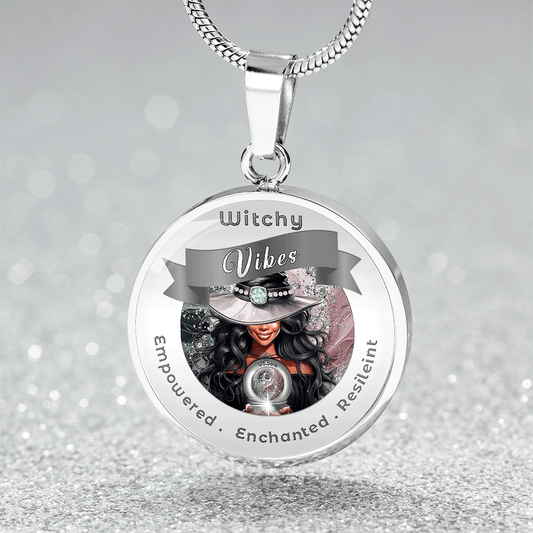 Witchy Vibes - Dark - Charm Necklace ShineOn Fulfillment