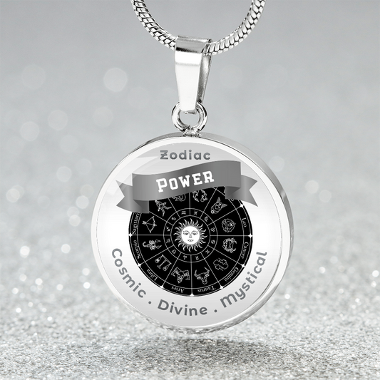 Zodiac Power- Charm Necklace ShineOn Fulfillment