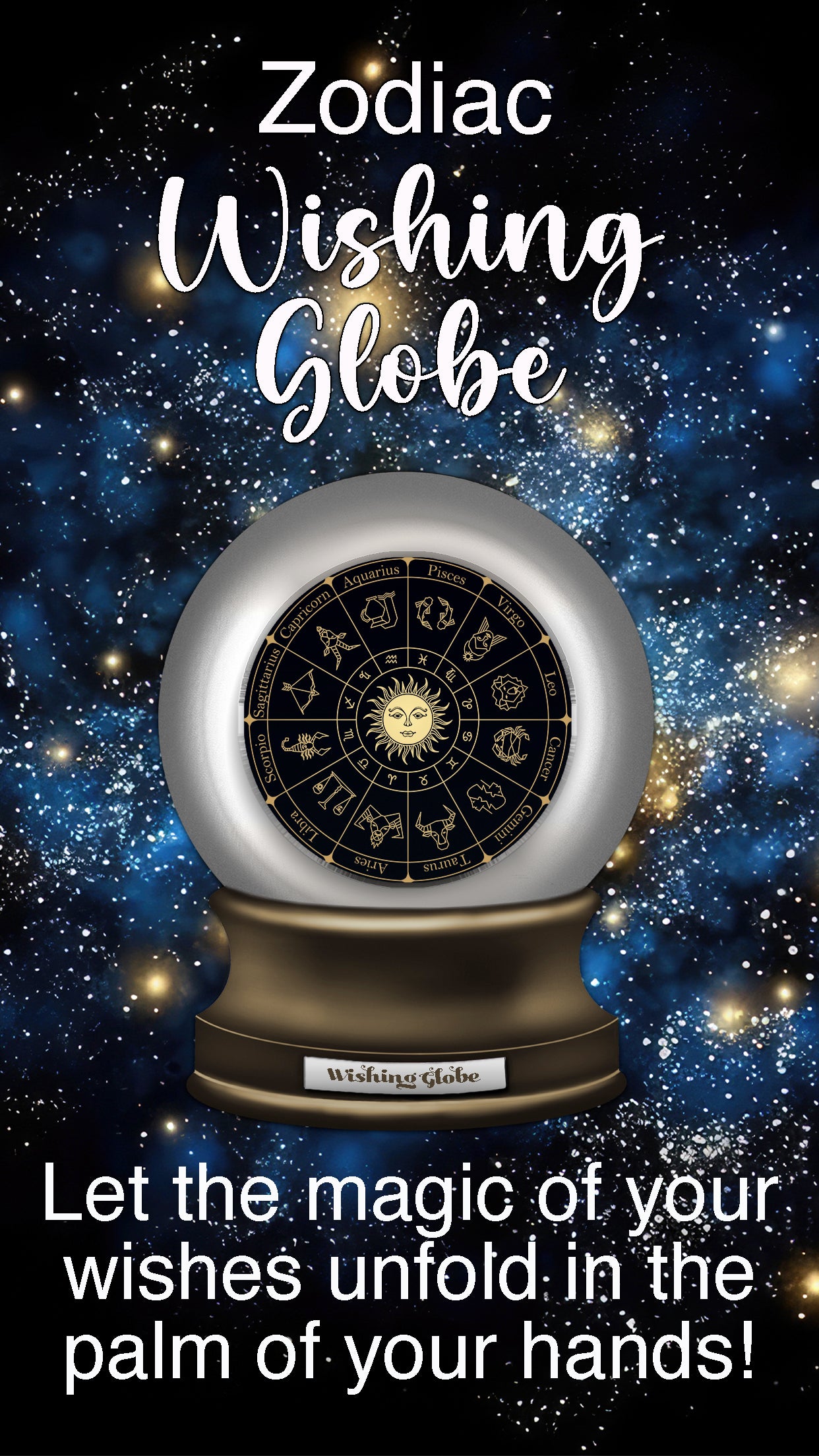 Zodiac Wishing Globe App- Embrace The Possibility! Download For FREE More Than Charms Digital