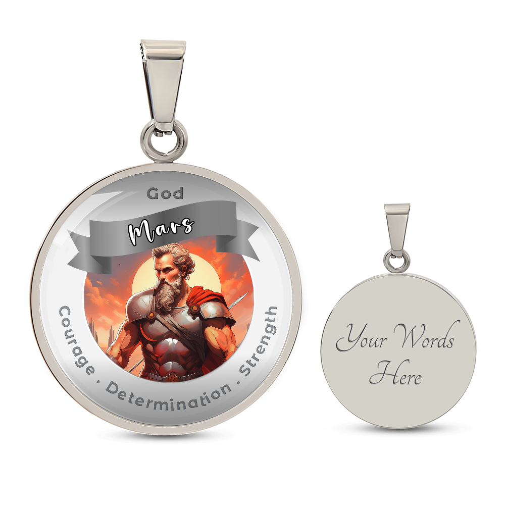 Mars - Affirmation Necklace - More Than CharmsMore Than Charms