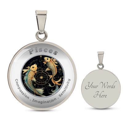 Pisces - Affirmation Necklace - More Than CharmsMore Than Charms