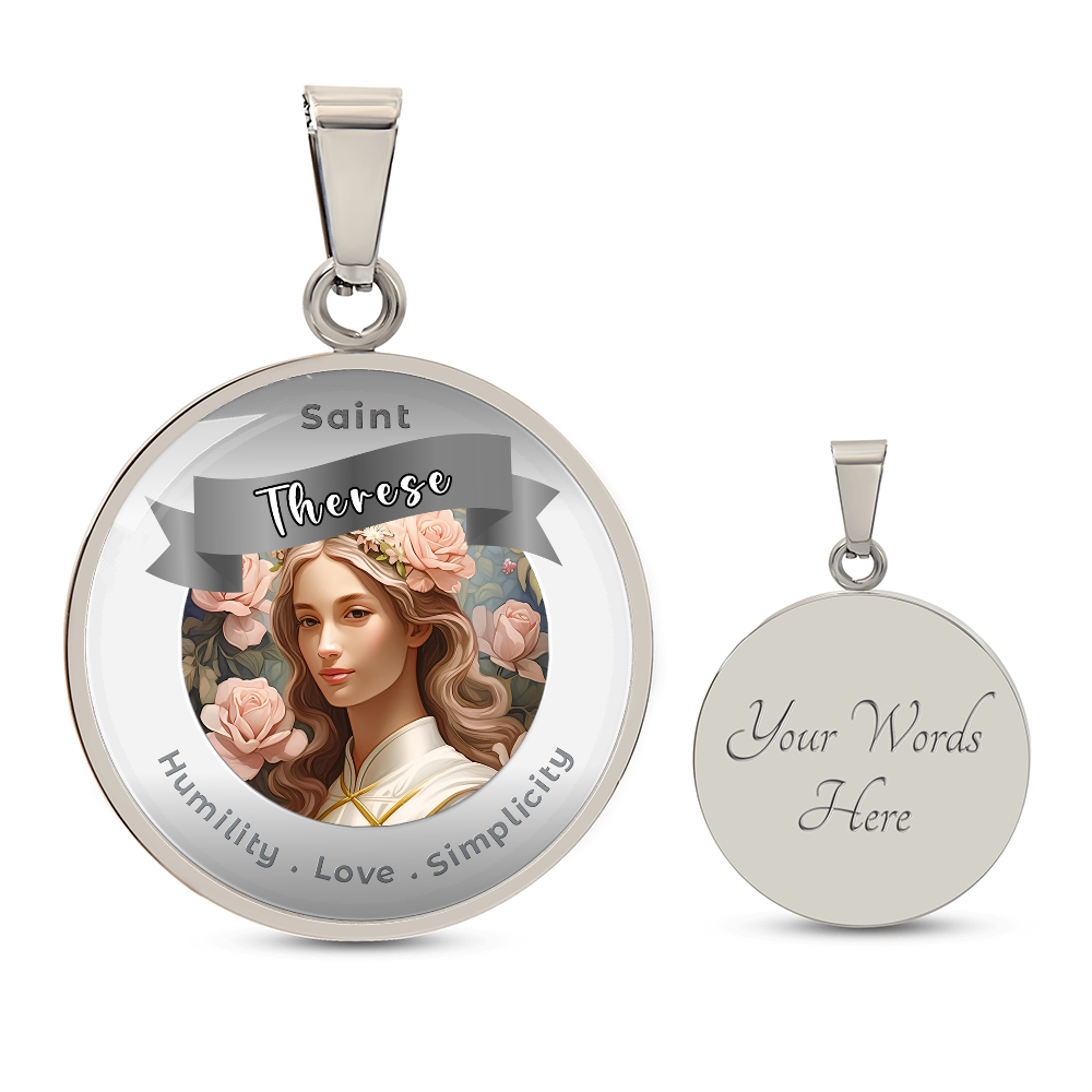 SaintThérèse - Affirmation Necklace - More Than CharmsMore Than Charms