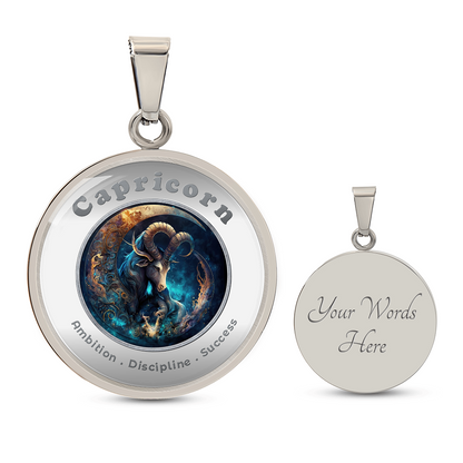 Capricorn - Affirmation Necklace - More Than CharmsMore Than Charms