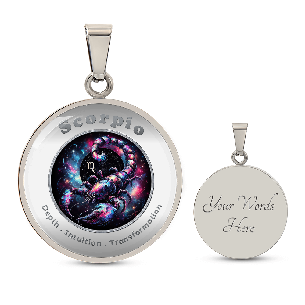 Scorpio - Affirmation Necklace - More Than CharmsMore Than Charms