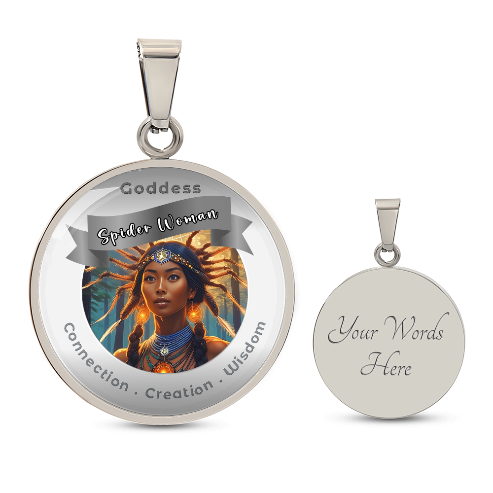 Spider Woman - Affirmation Necklace - More Than CharmsMore Than Charms
