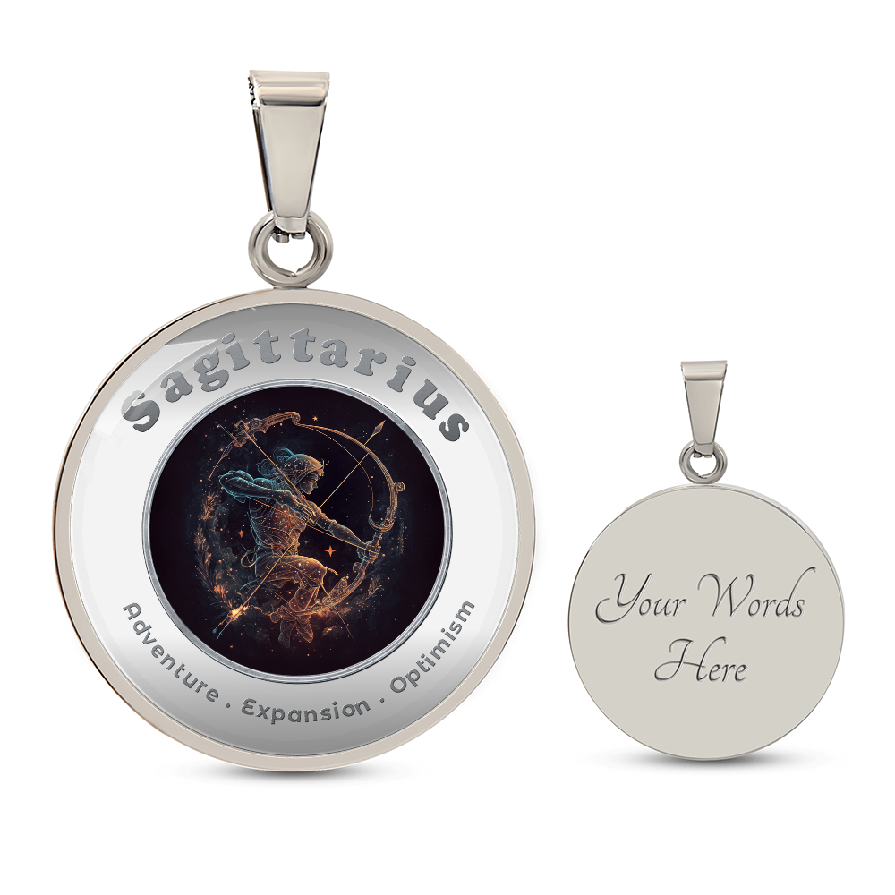 Sagittarius - Affirmation Necklace - More Than CharmsMore Than Charms