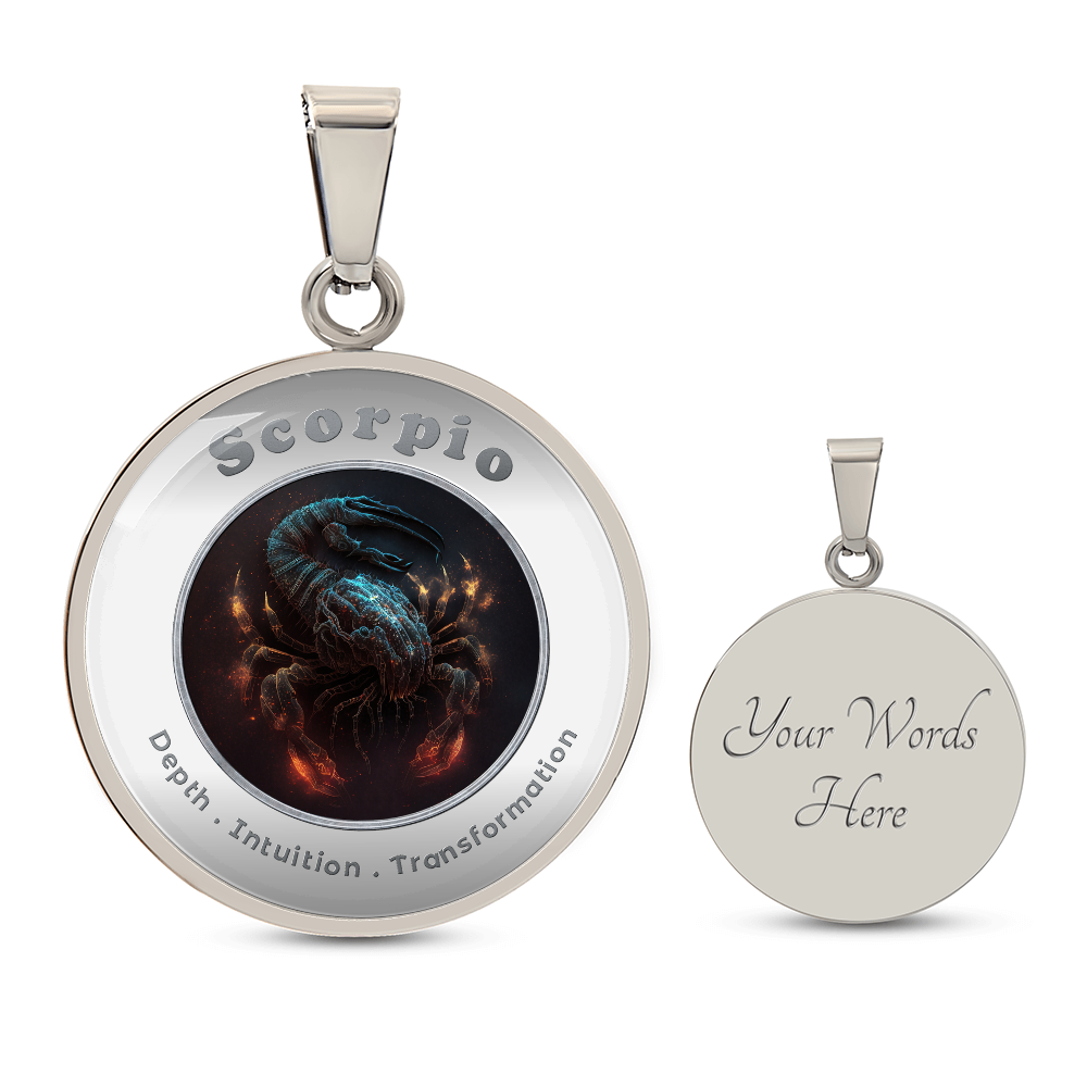 Scorpio - Affirmation Necklace - More Than CharmsMore Than Charms