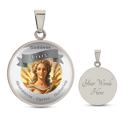 Ceres - Affirmation Necklace - More Than CharmsMore Than Charms