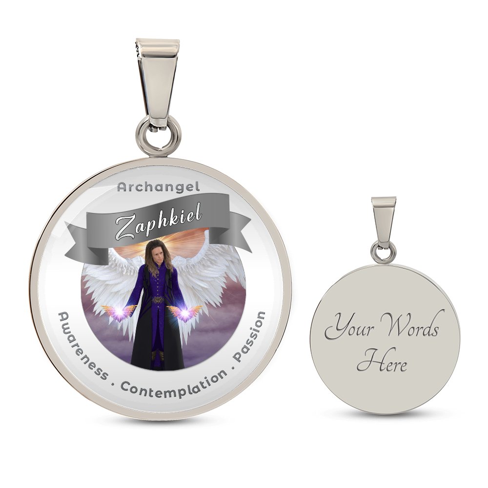 Archangel Zaphkiel - Affirmation Necklace - More Than CharmsMore Than Charms