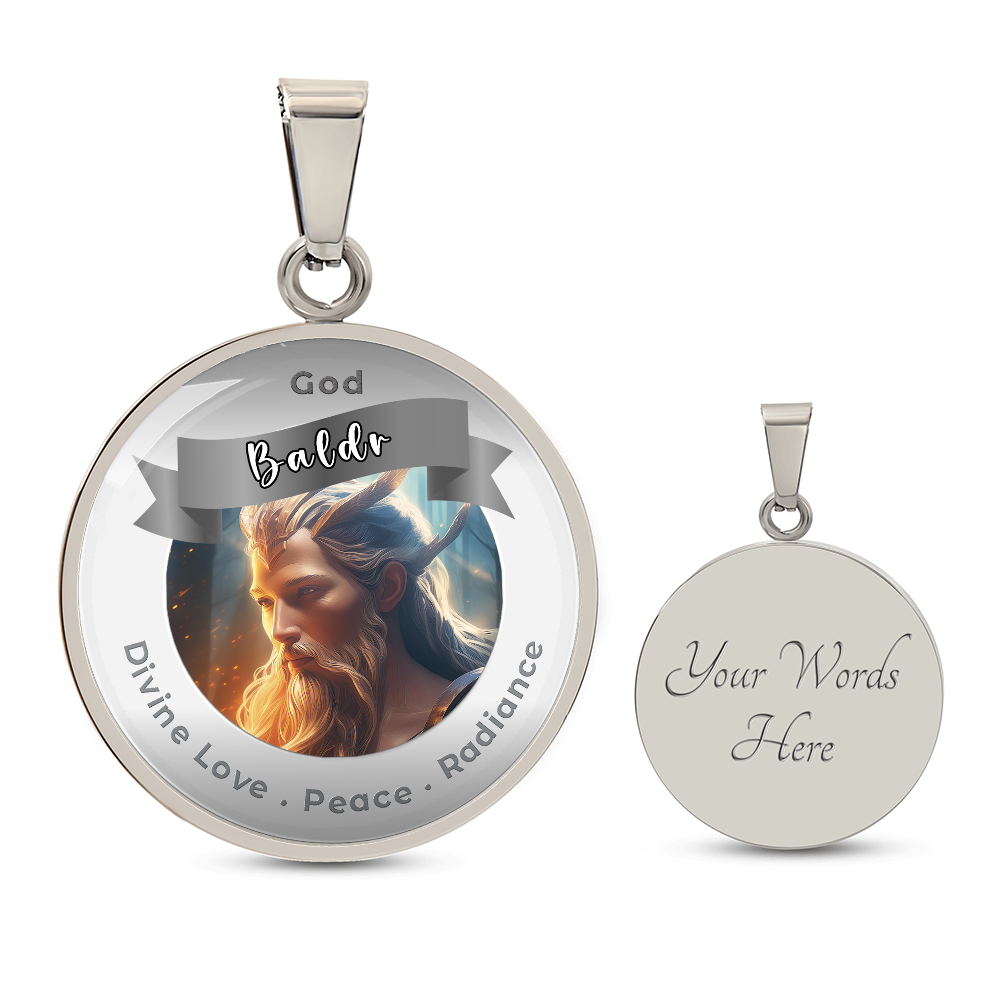 Baldr - Affirmation Necklace - More Than CharmsMore Than Charms