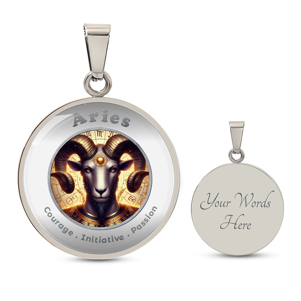 Aries - Affirmation Necklace - More Than CharmsMore Than Charms