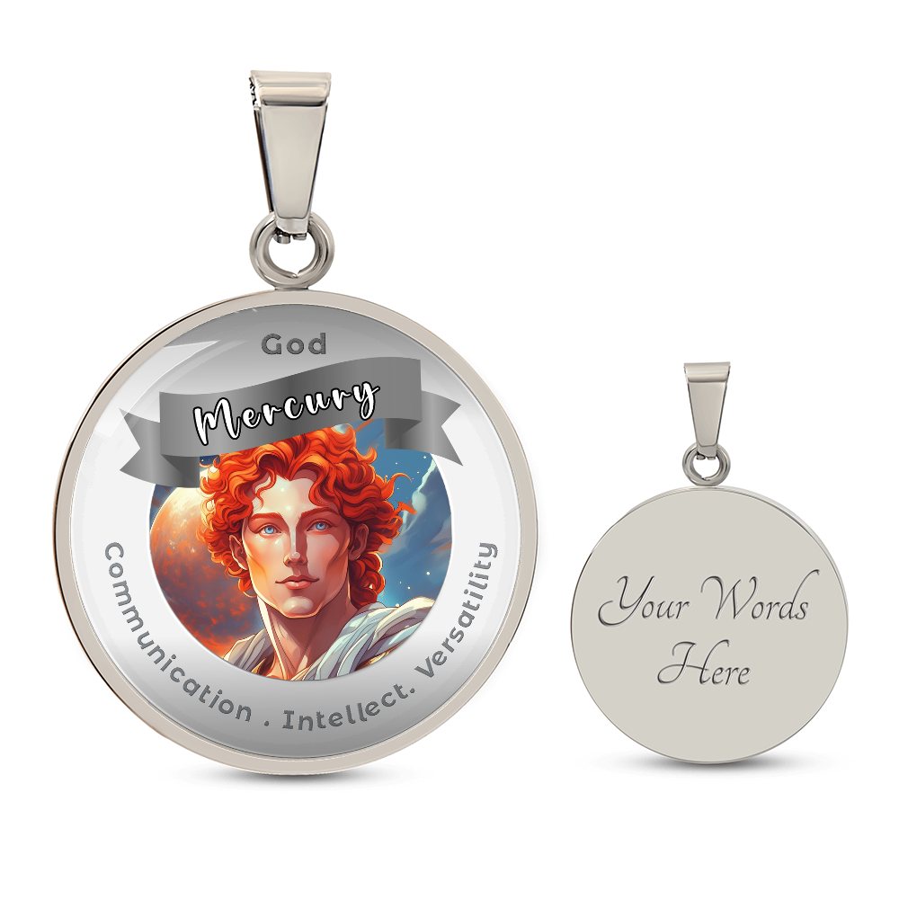 Mercury - Affirmation Necklace - More Than CharmsMore Than Charms