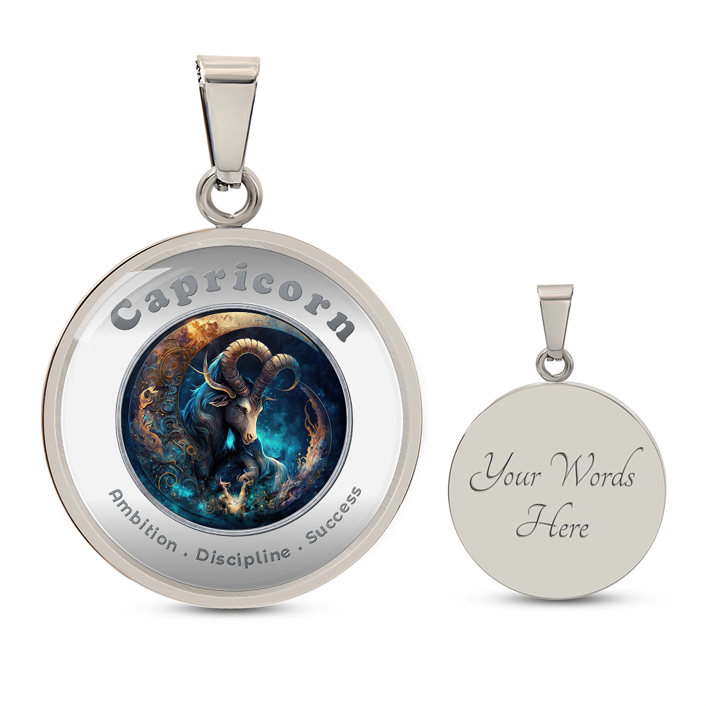 Capricorn - Affirmation Necklace - More Than Charms-copyMore Than Charms