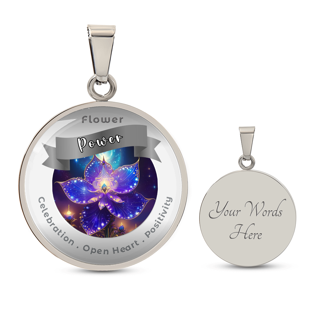 Larkspur - Affirmation Necklace - More Than CharmsMore Than Charms