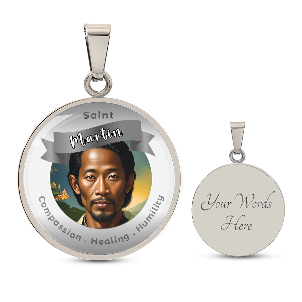 Saint Martin - Affirmation Necklace - More Than CharmsMore Than Charms