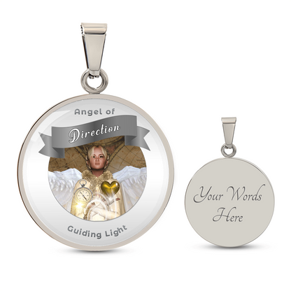 Direction - Guardian Angel Affirmation Necklace - More Than CharmsMore Than Charms