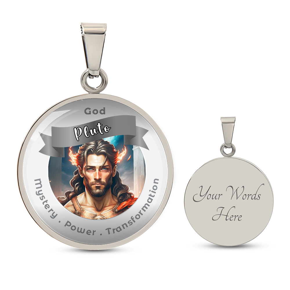 Pluto- Affirmation Necklace - More Than CharmsMore Than Charms