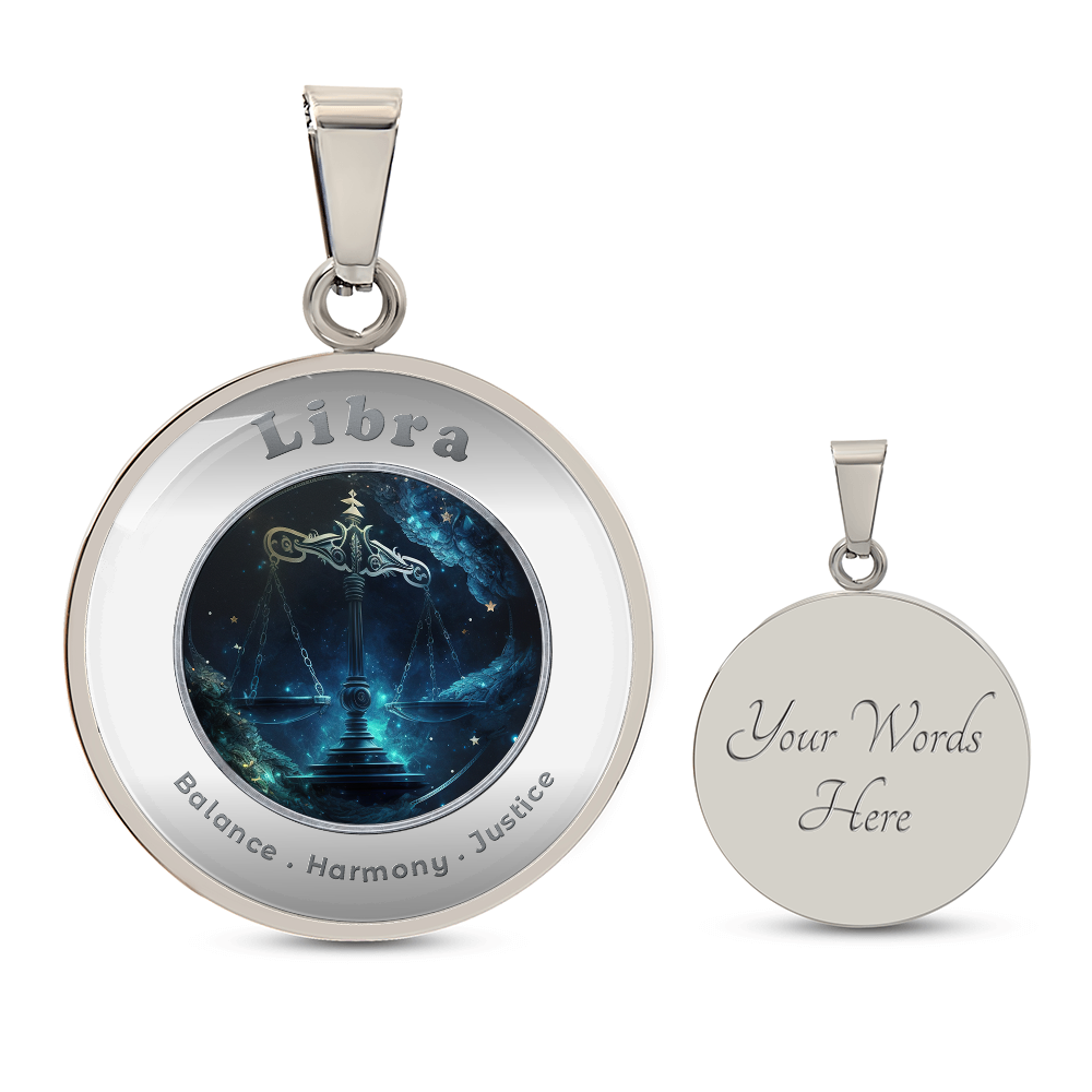 Libra- Affirmation Necklace - More Than CharmsMore Than Charms