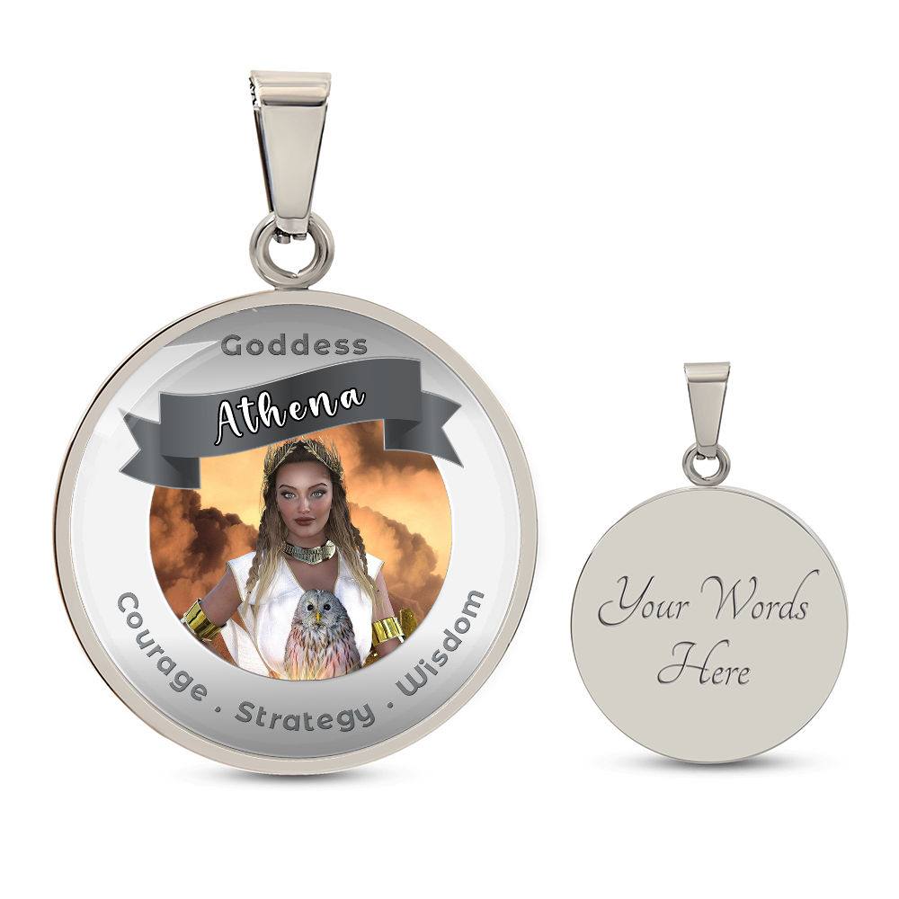 Athena - Affirmation Necklace - More Than CharmsMore Than Charms