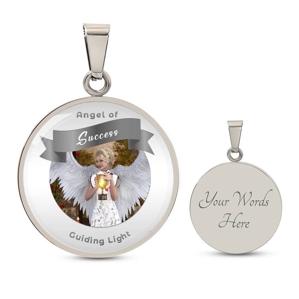 Success - Guardian Angel Affirmation Necklace - More Than CharmsMore Than Charms