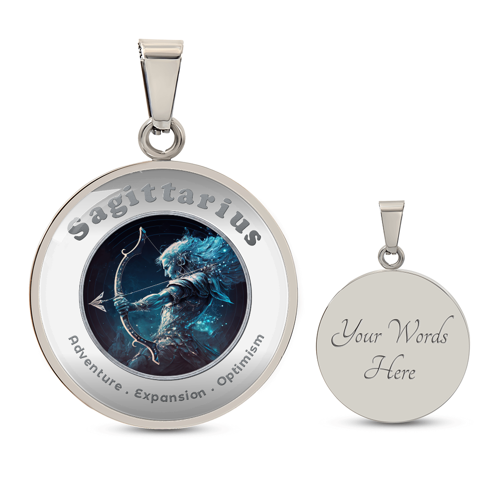 Sagittarius - Affirmation Necklace - More Than CharmsMore Than Charms