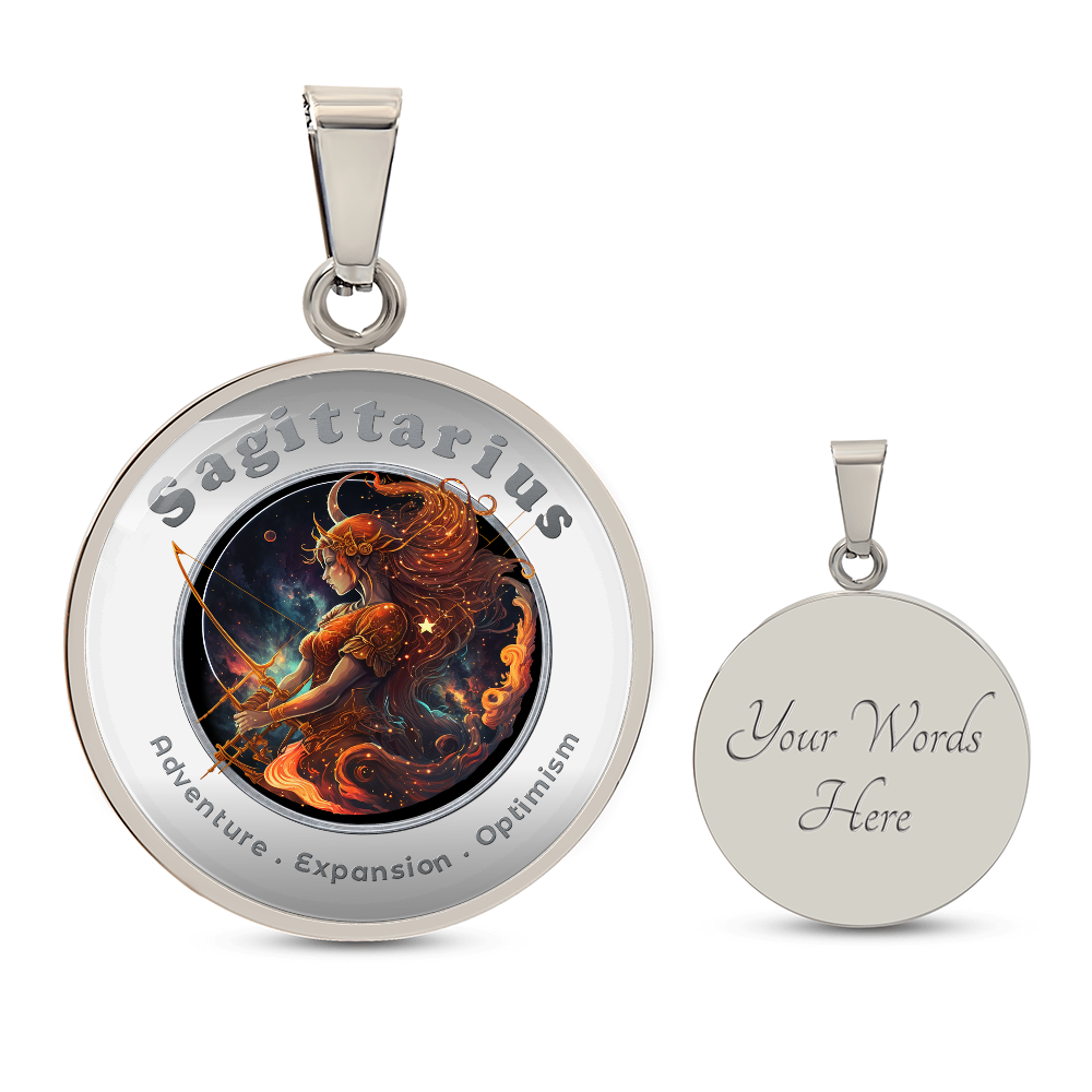 Sagittarius - Affirmation Necklace - More Than CharmsMore Than Charms